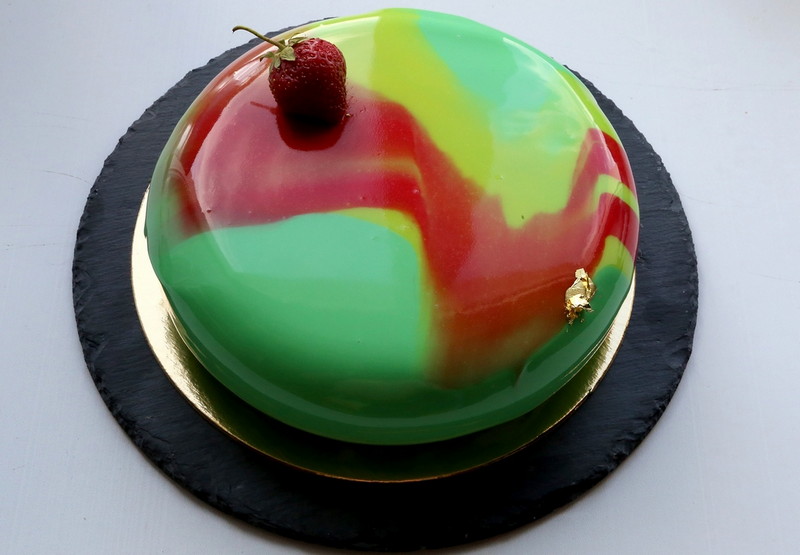Цветная глазурь для торта