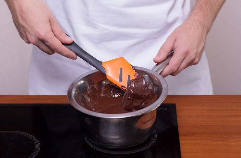 как растопить плитку шоколада