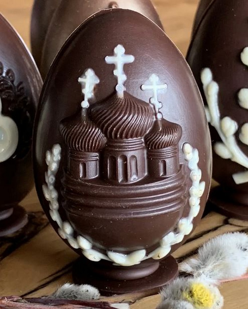 Как сделать и украсить пасхальное шоколадное яйцо своими руками