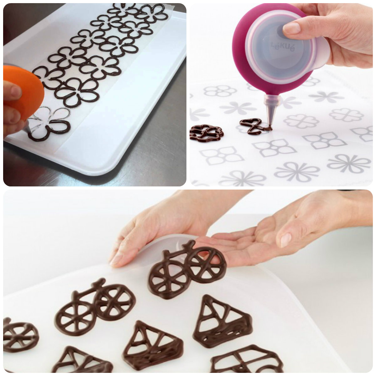 Как сделать шоколадные цифры для торта своими руками