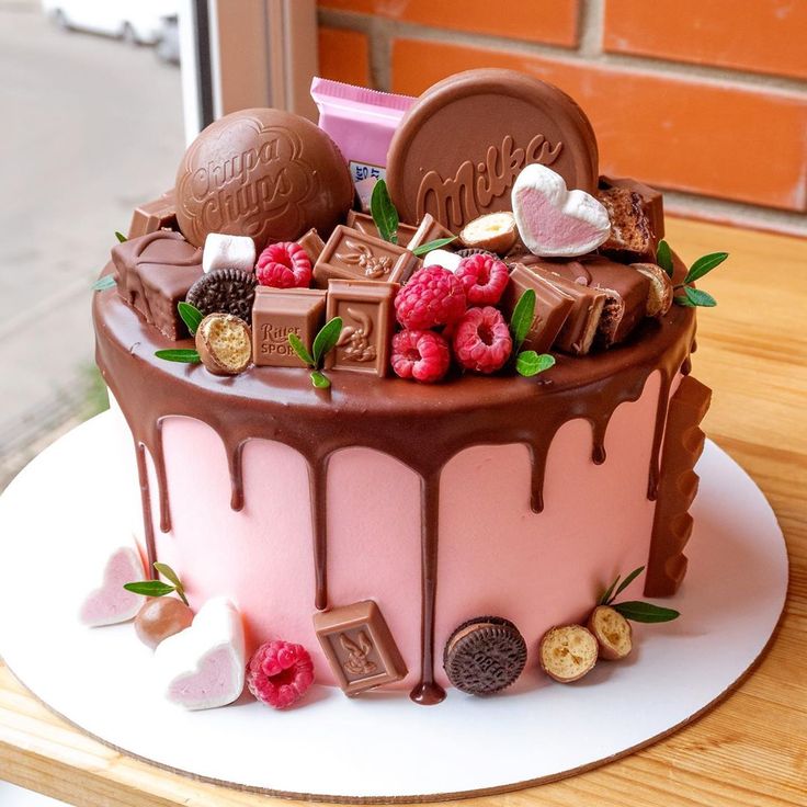 Декор для торта из шоколада