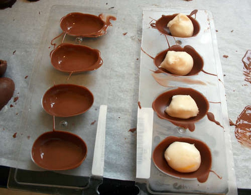 Как сделать и украсить пасхальное шоколадное яйцо своими руками
